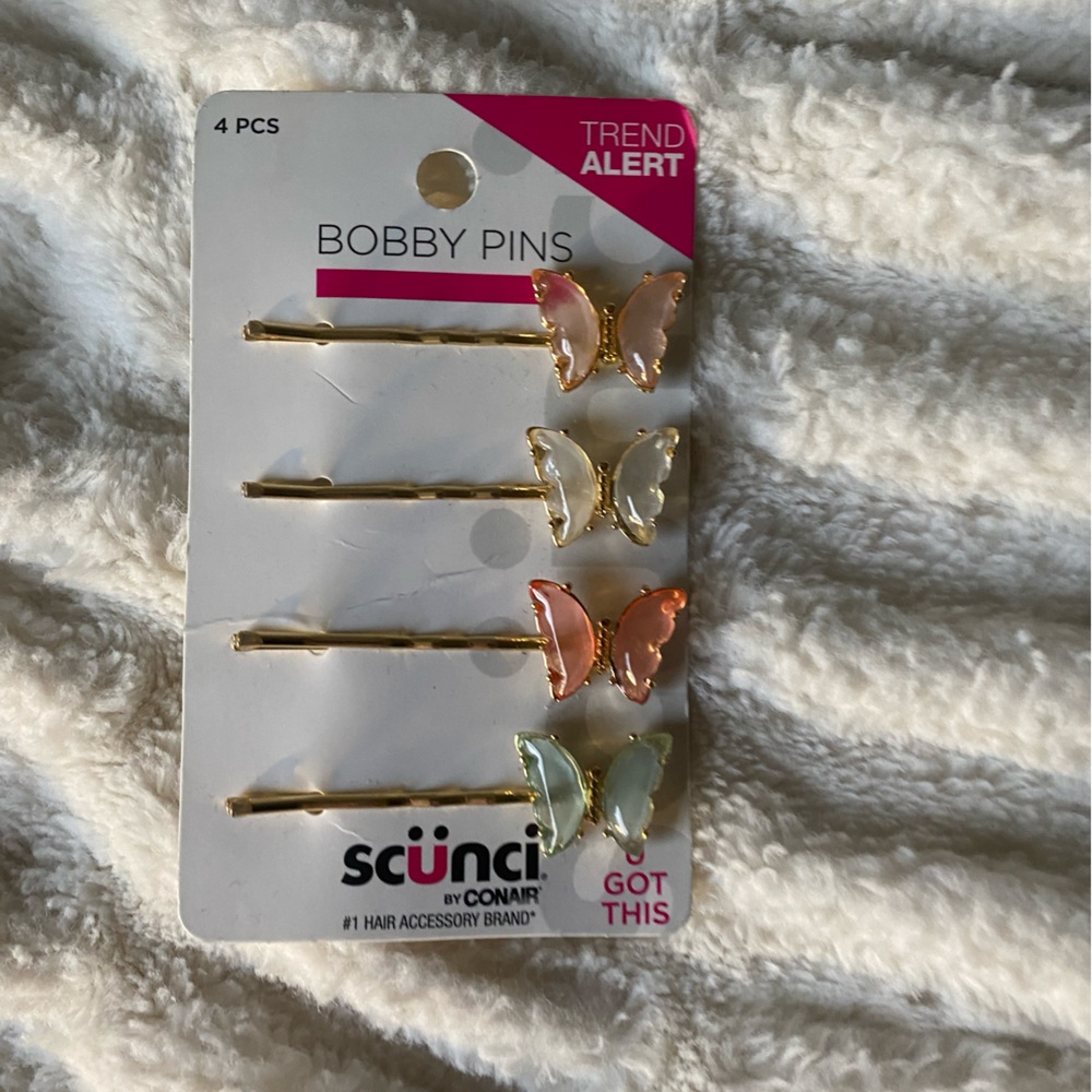 Butterfly hair pins